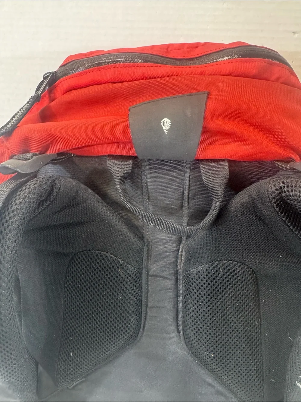 Millet Red climbing hiking mountaineer Backpack 27L